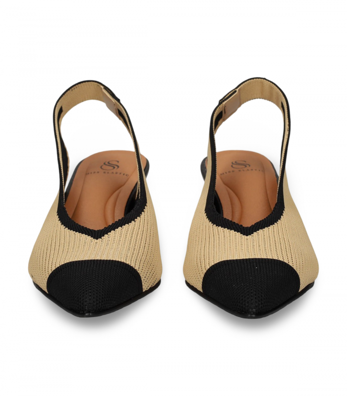 Salón destalonado camel elástico Miss Elastic 076535