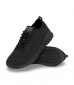 Deportiva negra tipo knit para hombre Ecoalf Conde Knit Plain, ligera y sostenible