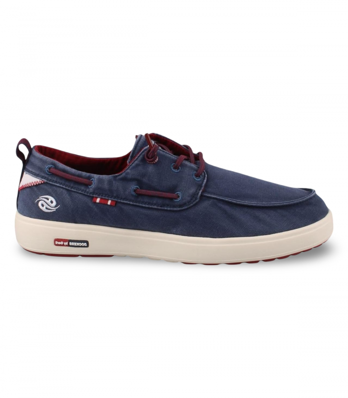 Náutico lona azul Dockers 58TR001, fresco