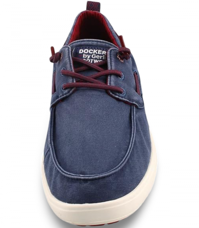 Náutico lona azul Dockers 58TR001, fresco