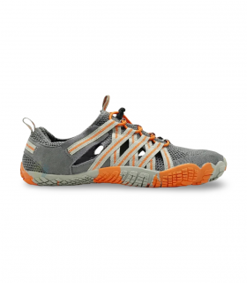 Deportivo barefoot verde y naranja Saguaro XZA0116, muy ligero