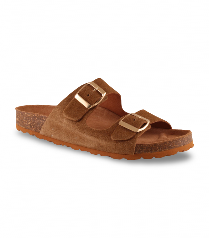 Sandalia bio ruggine doble hebilla Via Verda 95 Basic