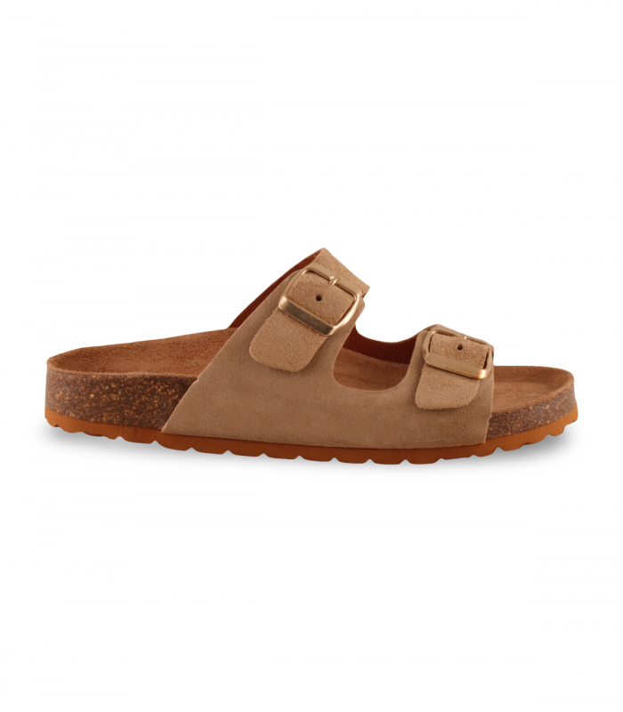 Sandalia bio color piedra Via Verda 95 Basic
