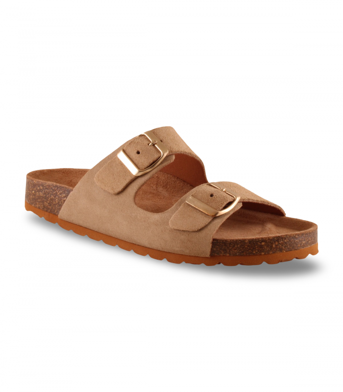 Sandalia bio color piedra Via Verda 95 Basic