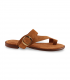Sandalia dedo cognac cómoda Via Verda Luli 26