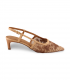 Zapato vestir camel tacón fino Pedro Miralles 18733