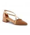 Zapato cuero tiras cruzadas Sept Store 26034 Linda