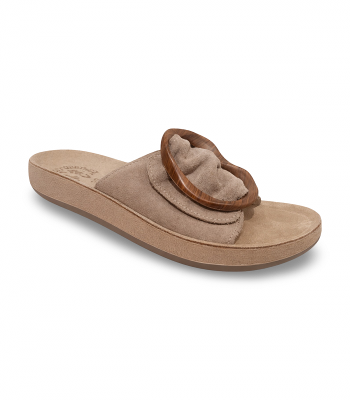 Sandalia serraje coffee adorno carey Fantasy Sandals Emiliana
