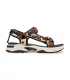 Sandalia velcro estampado vaca D.Franklin 406008