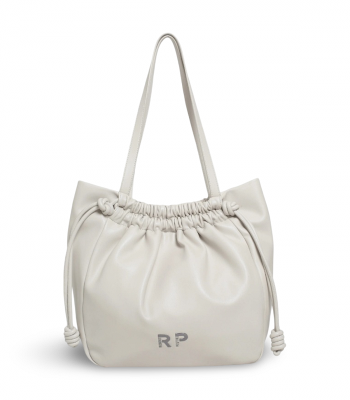 Bolso saco beige fruncido Robert Pietri Gala 5785, relajado y cómodo