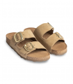 Sandalia bio taupe dos hebillas Yokono Jerba 700