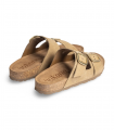Sandalia bio taupe dos hebillas Yokono Jerba 700