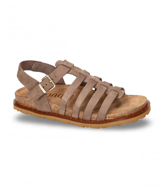 Sandalia romana nobuck mocha Yokono Bolus 107