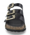 Sandalia negra plataforma bio urbana Yokono Ali 260