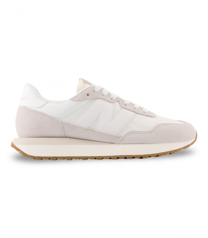 Deportivo gris y beige vintage New Balance 237, moderno