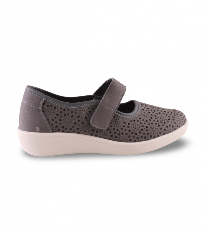 Mercedes azul calada con velcro Vulca-Bicha PK2