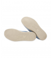 wallaby de lona para mujer azul celeste