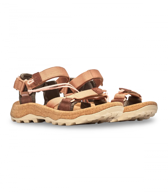Sandalia técnica beige ligera Merrell Speed Fusion Web, outdoor