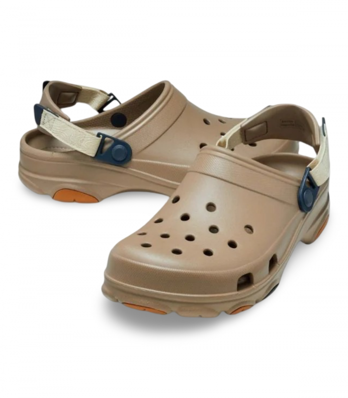 Zueco todoterreno kaki reforzado Crocs All Terrain 206340