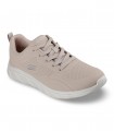 Zapatilla deportiva beig transpirable SKECHERS 117715 BOBS B Flex Lo