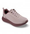 Botín Chelsea natural con cierre SKECHERS 117731 BOBS Moda Flex Mellow Dawn