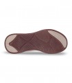 Botín Chelsea natural con cierre SKECHERS 117731 BOBS Moda Flex Mellow Dawn