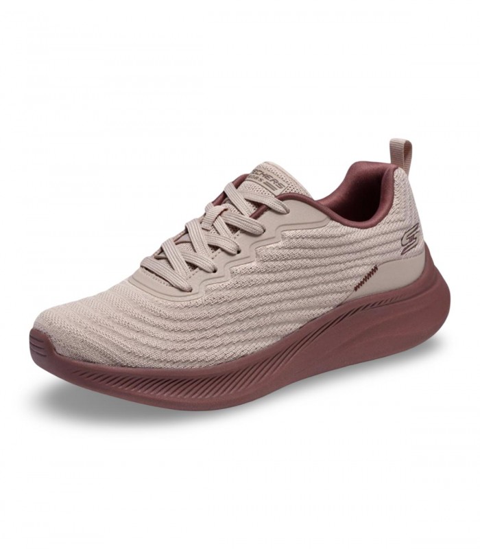 Botín Chelsea natural con cierre SKECHERS 117731 BOBS Moda Flex Mellow Dawn