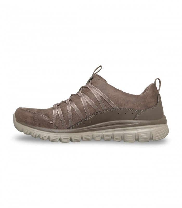 Deportivo trekking Skechers Graceful Cozy Hug 100889 en taupe con aire outdoor muy versátil.
