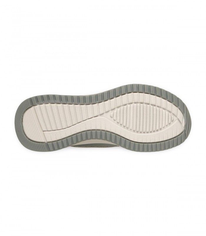 Deportivo Slip-ins Skechers BOBS Squad 4 Staple Look 117624 en verde oliva con estilo sport casual.