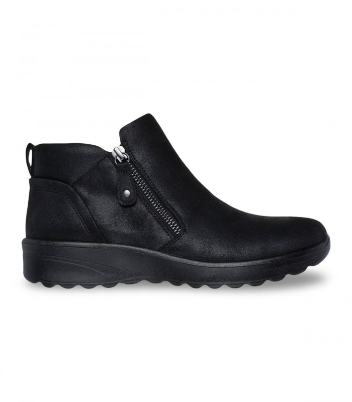 Botín Chelsea negro con cremallera SKECHERS 158952 Lovely Vibe - Fall in Bloom