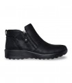 Botín Chelsea negro con cremallera SKECHERS 158952 Lovely Vibe - Fall in Bloom