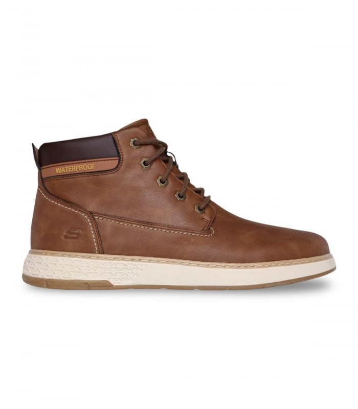 Bota cuero estilo outdoor SKECHERS 205235 Relaxed Fit Garlan Deno