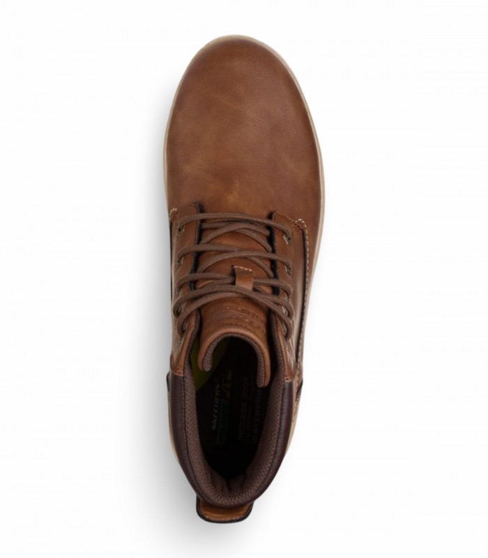 Bota cuero estilo outdoor SKECHERS 205235 Relaxed Fit Garlan Deno