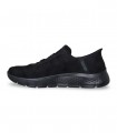 Slip-ins negras flexibles SKECHERS 216326 GO Walk Flex Smooth