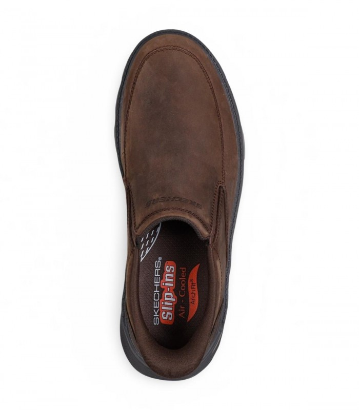 Zapato Slip-ins caballero Skechers Relaxed Fit Arch Fit 205518 con ajuste cómodo y soporte Arch Fit.