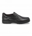 Zapato clásico con elásticos laterales en negro.