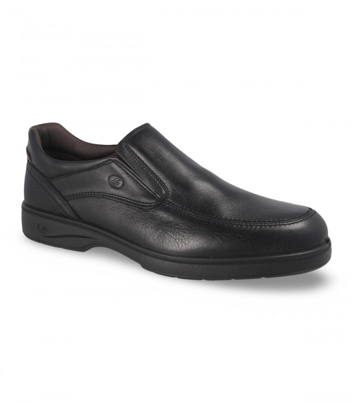 Zapato clásico con elásticos laterales en negro.