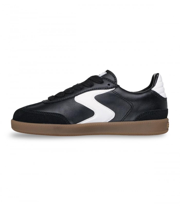 Deportivo tipo casco Skechers Hotshot Junior Varsity 418005L con suela caramelo y look universitario retro.