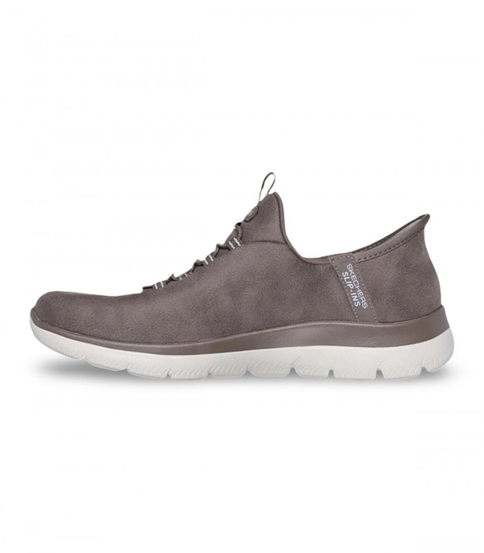 Deportivo Slip-ins Skechers Summits Unknown Trail 150254 en taupe pensado para caminar cómodamente.