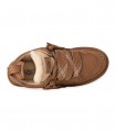 Deportivo casual UGG Lowmel 1144032 en Chestnut con cordones anchos y estética tendencia.