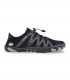 Deportivo barefoot Dockers by Gerli 59EN001 negro con cierre rotativo y diseño outdoor