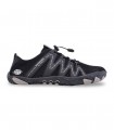 Deportivo barefoot Dockers by Gerli 59EN001 negro con cierre rotativo y diseño outdoor