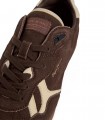 Deportivo retro Pepe Jeans Brit Boost M combinado en gris, cuero y azul
