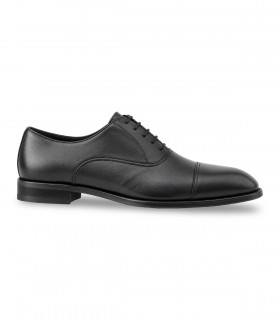 Zapato en piel negra para hombre