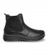 Botín Chelsea IGI & CO 2157100 en napa negra con cuña y Gore-Tex