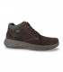 Botín IGI & CO 2118511 en serraje café con cordones y Gore-Tex para hombre