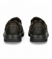 Zapato IMAC 201938 en piel engrasada café con elásticos e impermeable