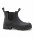 Katiuska Chelsea Natural World 7042 negra con plataforma dentada impermeable
