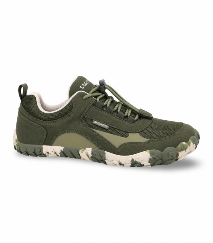 Deportiva barefoot Saguaro 471GR verde de estilo outdoor y estructura flexible