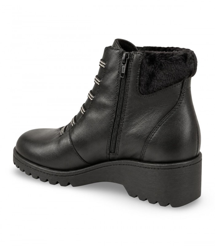 Botín Valerias 2840 negro en piel